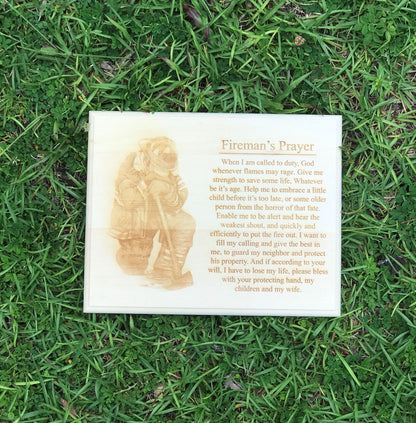 Firefighter's Prayer