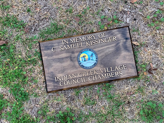 Memorial Plaque