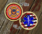 Custom Logo Star of Life Challenge Coin