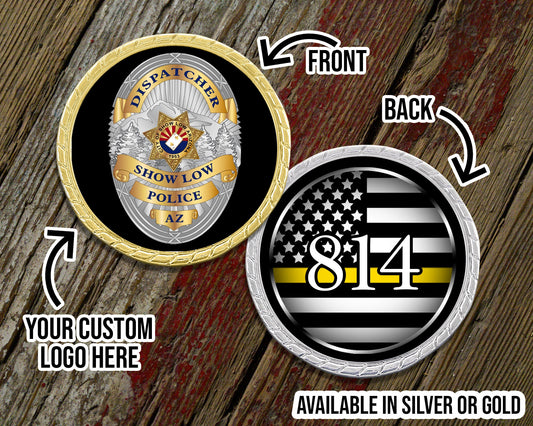 Custom Logo Dispatcher Challenge Coin