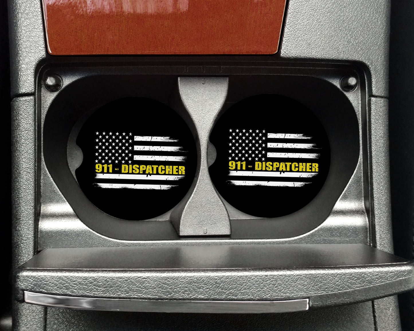 911 Dispatcher Car Coaster