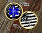 Custom Designed EMT Challenge Coin