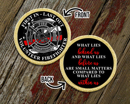 Volunteer Firefighter Challenge Coin
