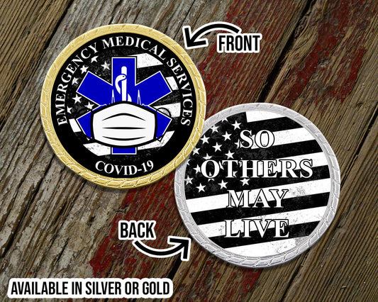 Emergency Medical Services Covid-19 Challenge Coin