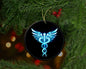 Caduceus Christmas Ornament