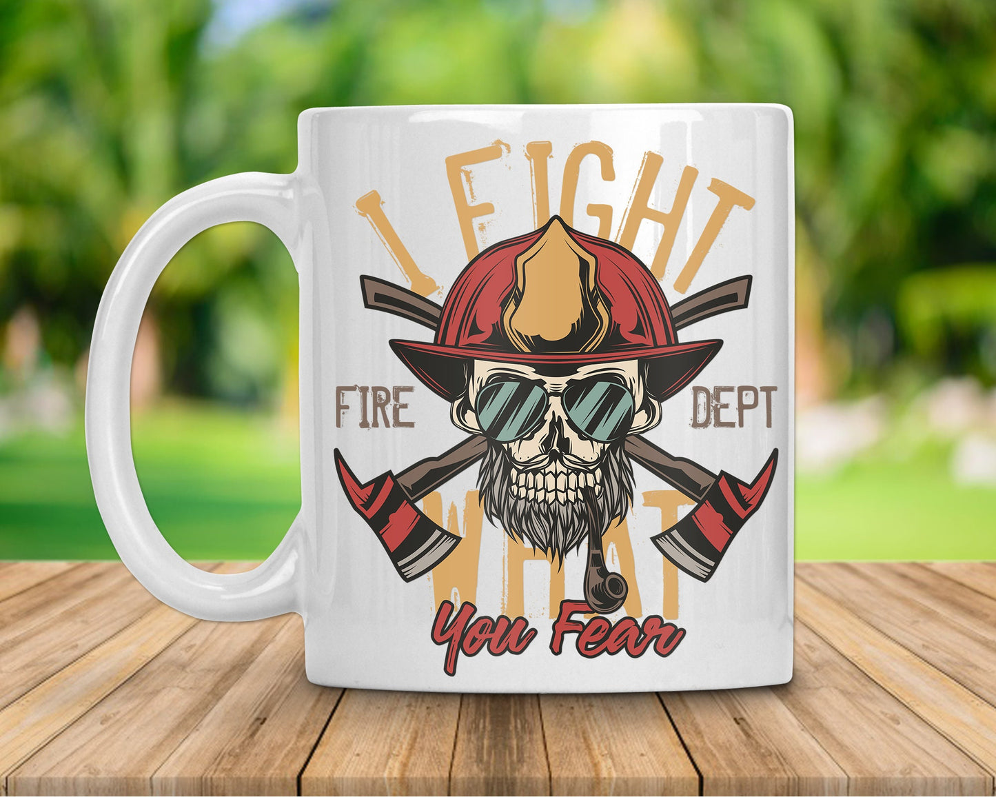 I Fight What You Fear Coffee Mug
