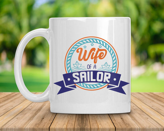 Wife of a Sailor Coffee Mug