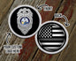 Correction's Officer Thin Gray Line Challenge Coin