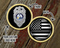 Correction's Officer Thin Gray Line Challenge Coin