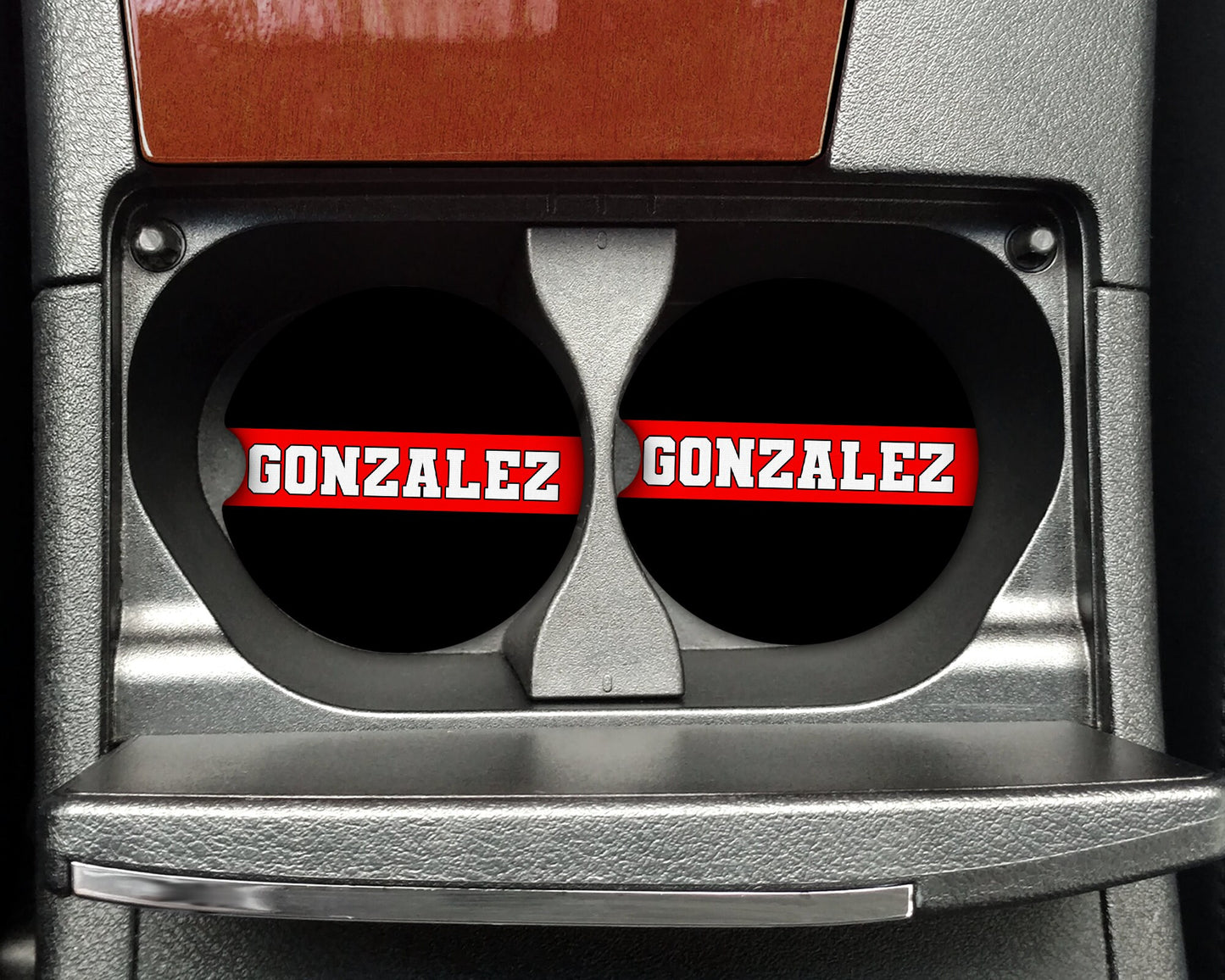 Thin Red Line Car Coaster