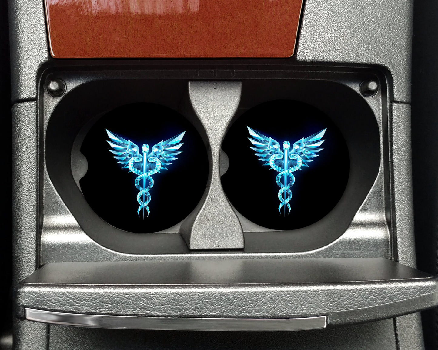 Caduceus Car Coaster Medical