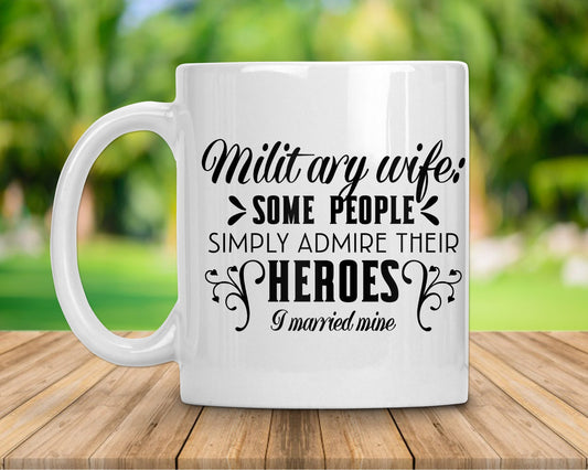 Military Wife Coffee Mug