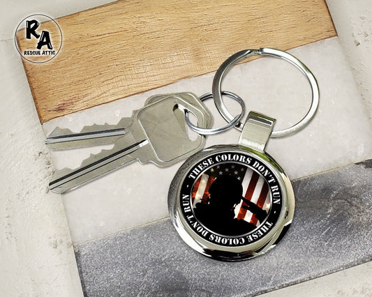 These Colors Don't Run Custom Keyring