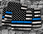Thin Blue Line Drink Coasters