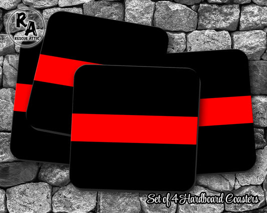 Thin Red Line Drink Coasters