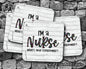 I'm a Nurse - What's Your Superpower Drink Coasters