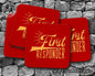 First Responder Drink Coasters