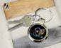 Floral Stethoscope Keychain