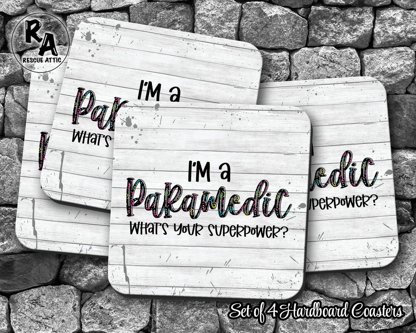 Paramedic Drink Coasters