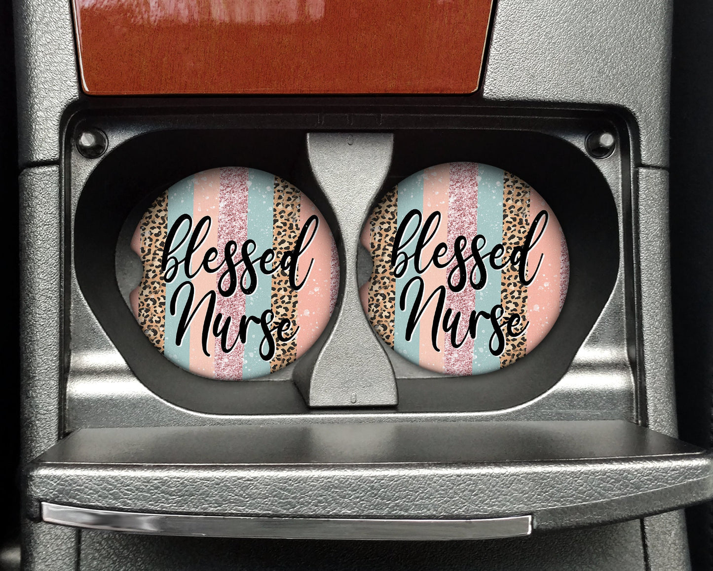 Blessed Nurse Car Coaster