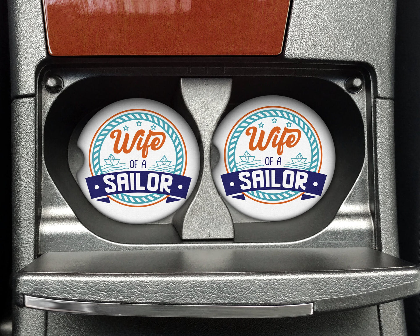 Wife of a Sailor Car Coaster