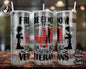 Freedom Isn't Free - US Veteran 20oz Skinny Tumbler