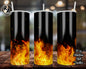 Rolling Fire 20oz Skinny Tumbler