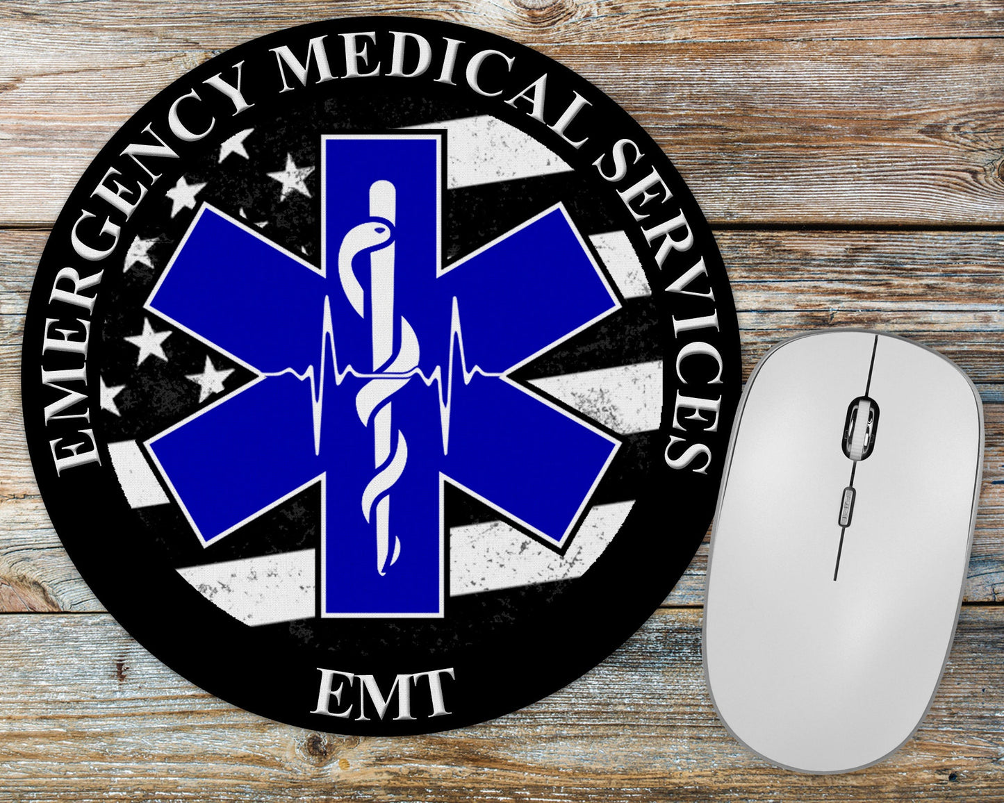 EMT Star of Life Mousepad