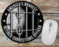 America's Bravest Retired Corrections Officer Mousepad