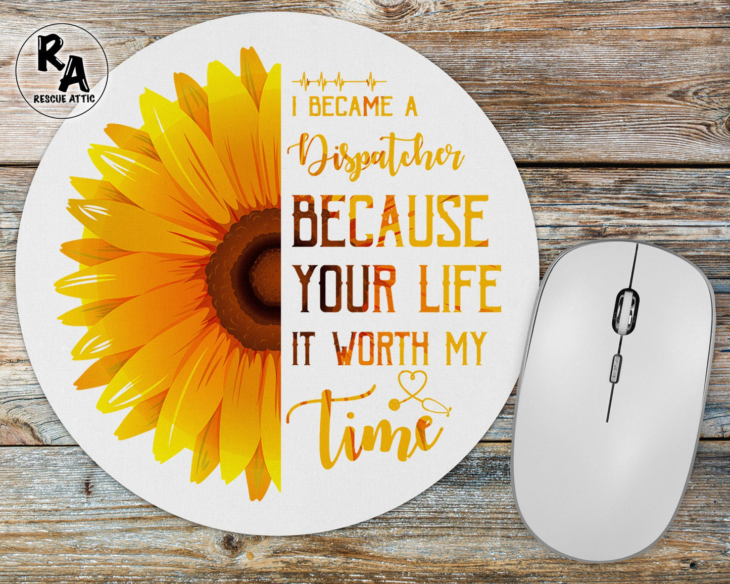 Dispatcher Sunflower Mousepad