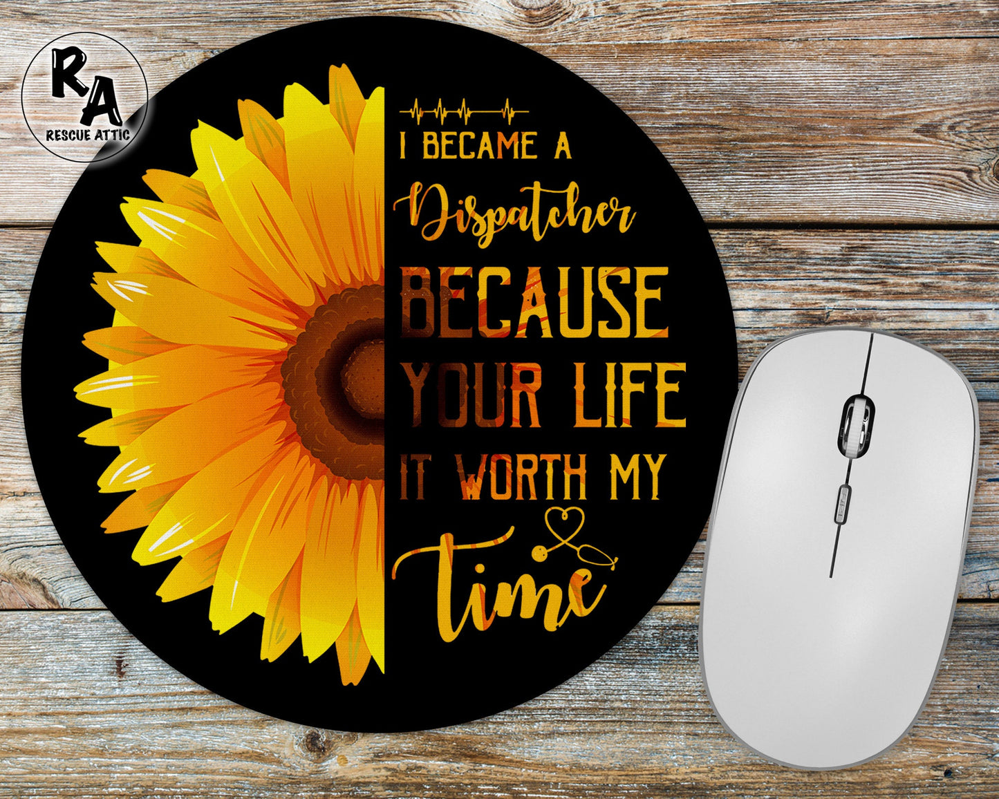 Dispatcher Sunflower Mousepad