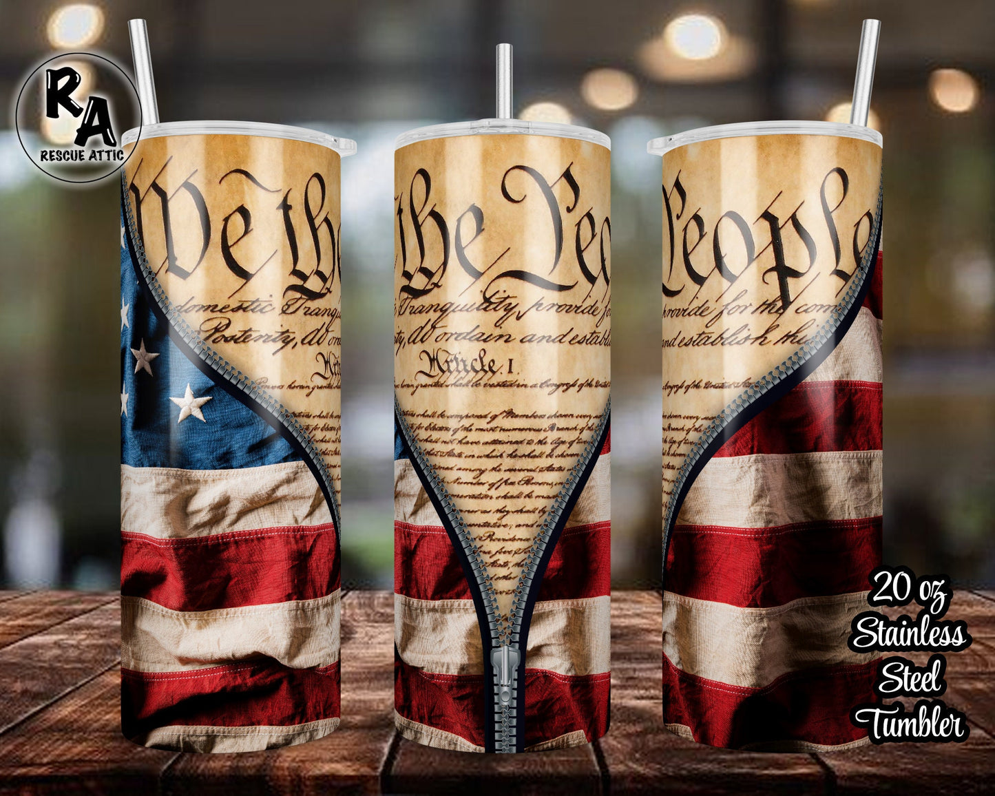 We The People American Flag