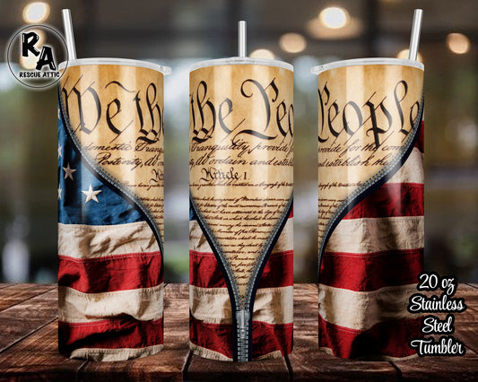 We The People American Flag