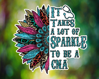 It Takes A Lot of Sparkle To Be A CNA