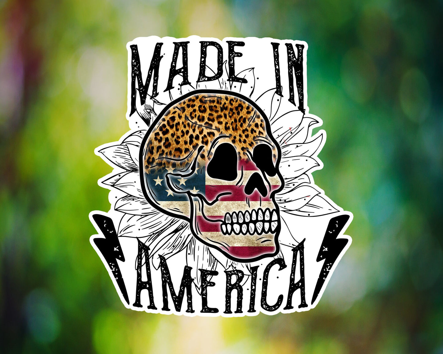 Made In America Skull