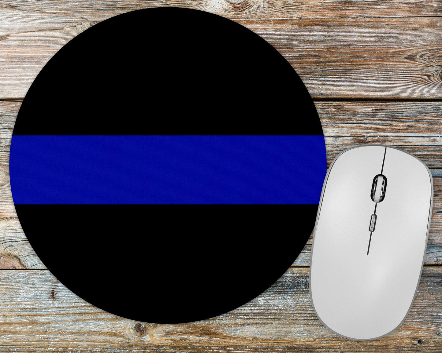 Blue Line Flag Mousepad
