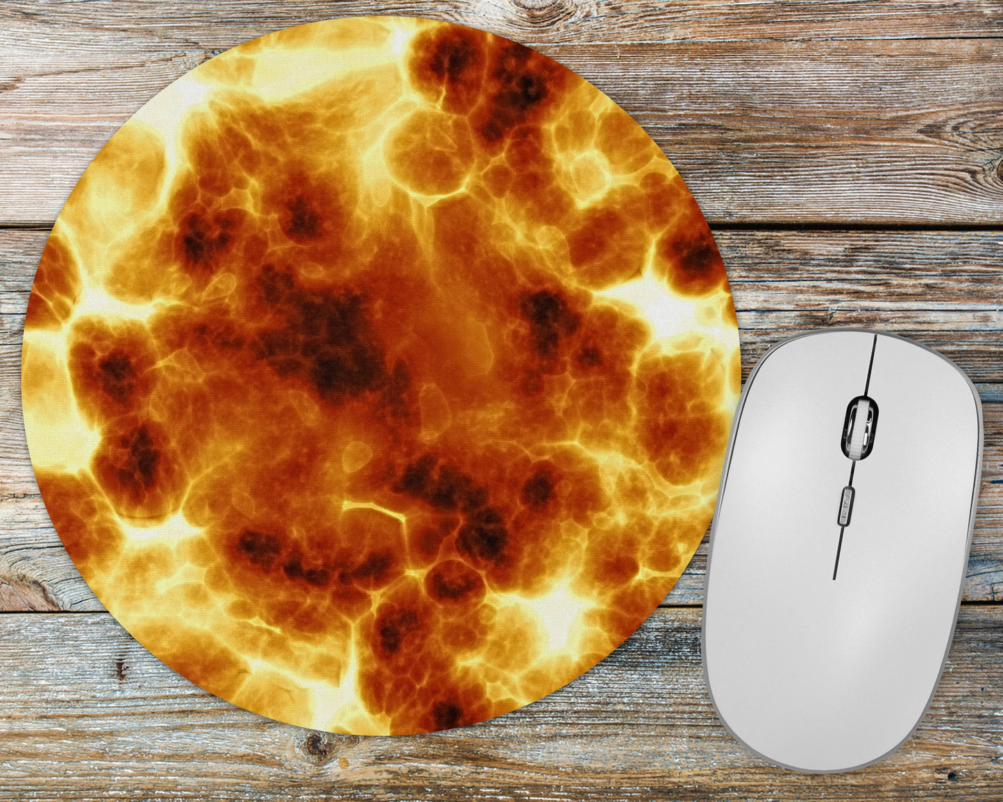 Rolling Fire Mousepad