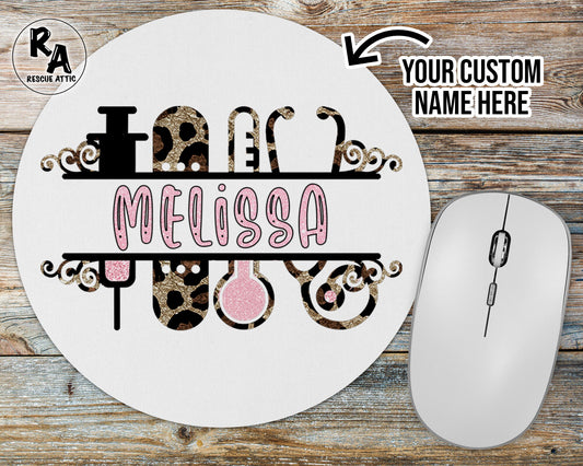 Personalized Nurse Tools Mousepad