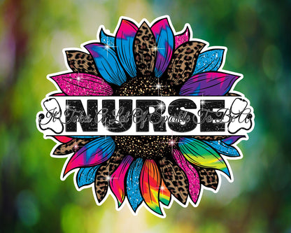 It Takes A Lot of Sparkle to be A Nurse Sunflower